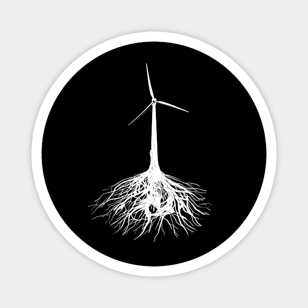 Turbine Syndrome  - Turbine Tree Magnet by Adventures In Woo Woo